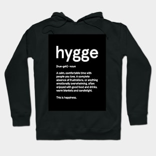 Hygge: Scandinavian Living | Black Edition Hoodie